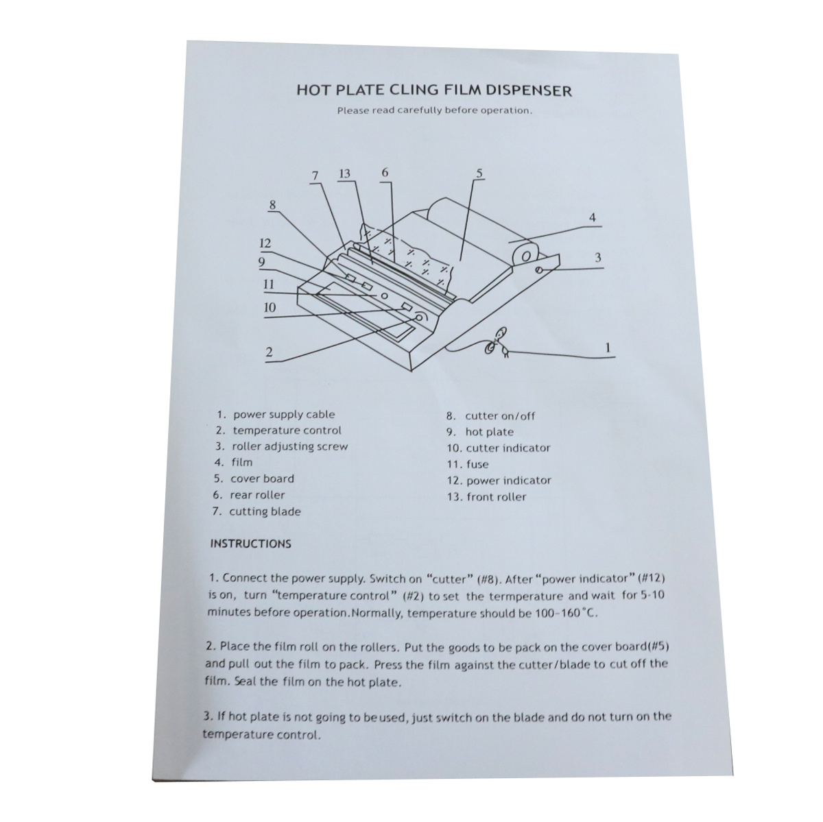 Máy đóng gói hàng nhập khẩu màng bọc thực phẩm rau củ quả thực phẩm tốt PVC KW450 - Tuyền Hưng Phú