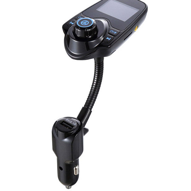 Bộ hỗ trợ chuyển đổi nhạc từ thẻ nhớ kết nối bluetooth ra sóng radio, chuyên dụng trên ô tô MT10