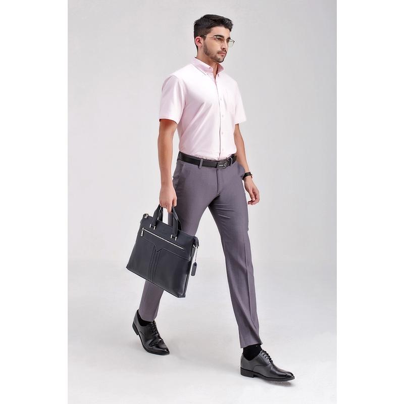 Quần tây nam form slimfit , sang trọng, lịch lãm, chất liệu cao cấp John Henry - DP21SS02C-NM