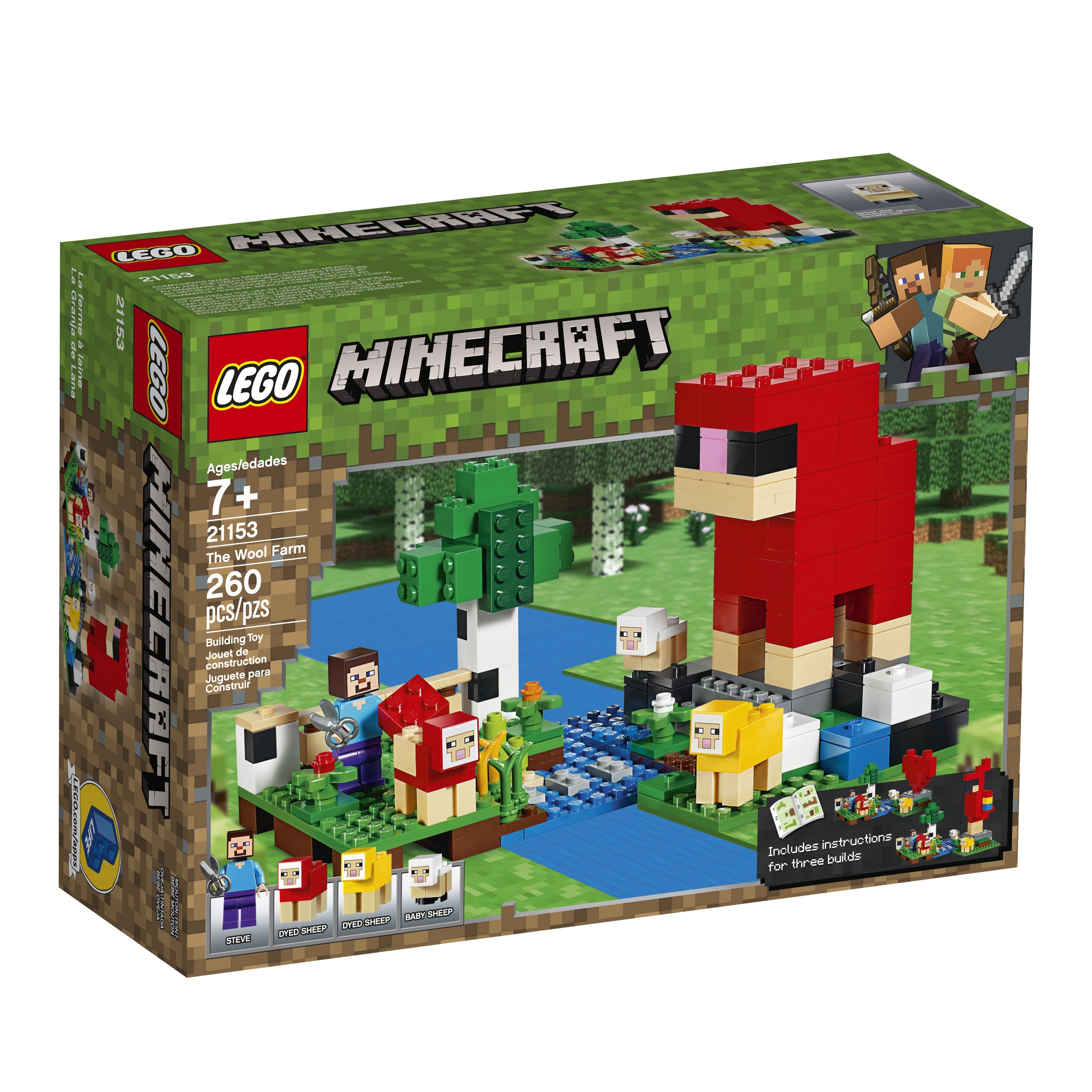 LEGO MINECRAFT 21153 Nông Trại Len