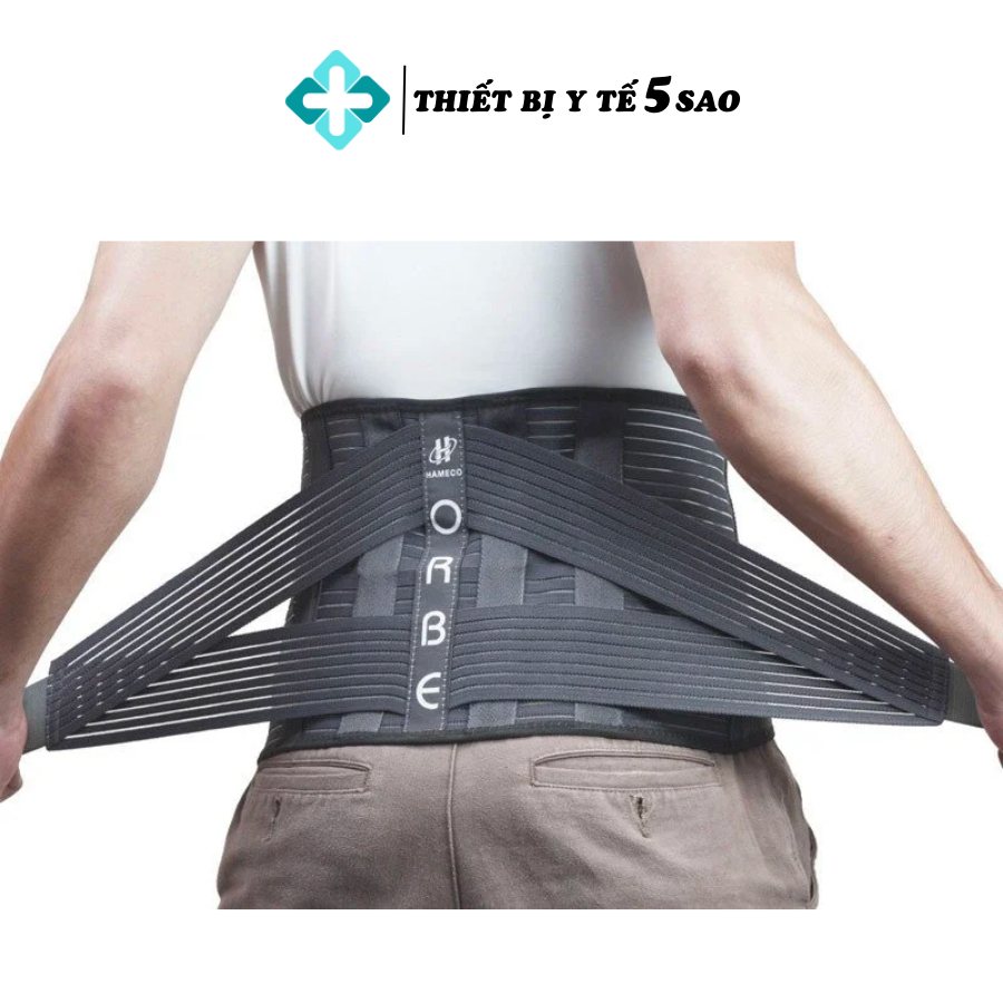 Đai lưng cao cấp Olumba Orbe chính hãng giúp giảm Thoát Vị, Thoái hóa, Đau Lưng