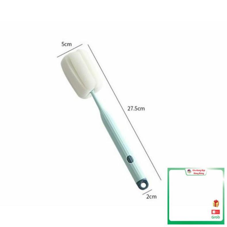 Cây Cọ Rửa Bình Sữa, Ly Cốc Nhựa Cao Cấp Mút Xốp Mềm Mại - MTDDT