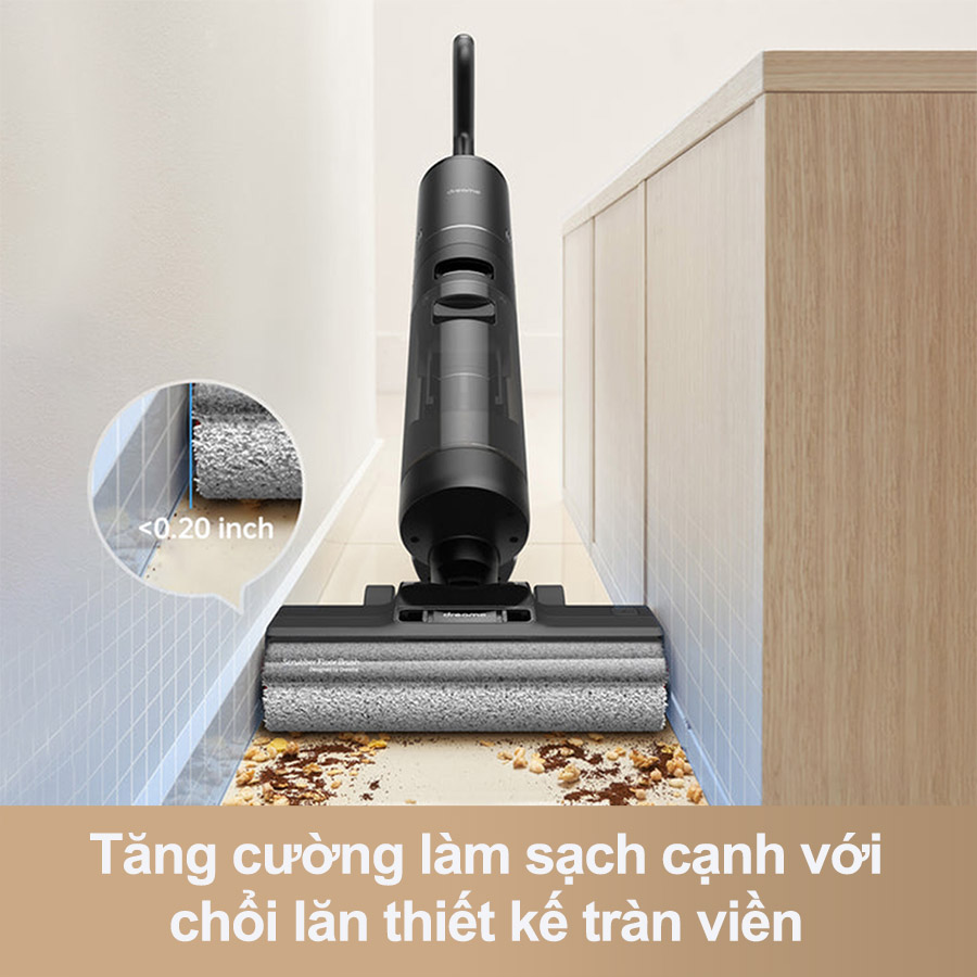 Hình ảnh Máy Hút Bụi Lau Sàn Dreame H12 Pro Tự Giặt Giẻ Lau Lực Hút 14.500 Pa Công Suất 200 W - Hàng Chính Hãng