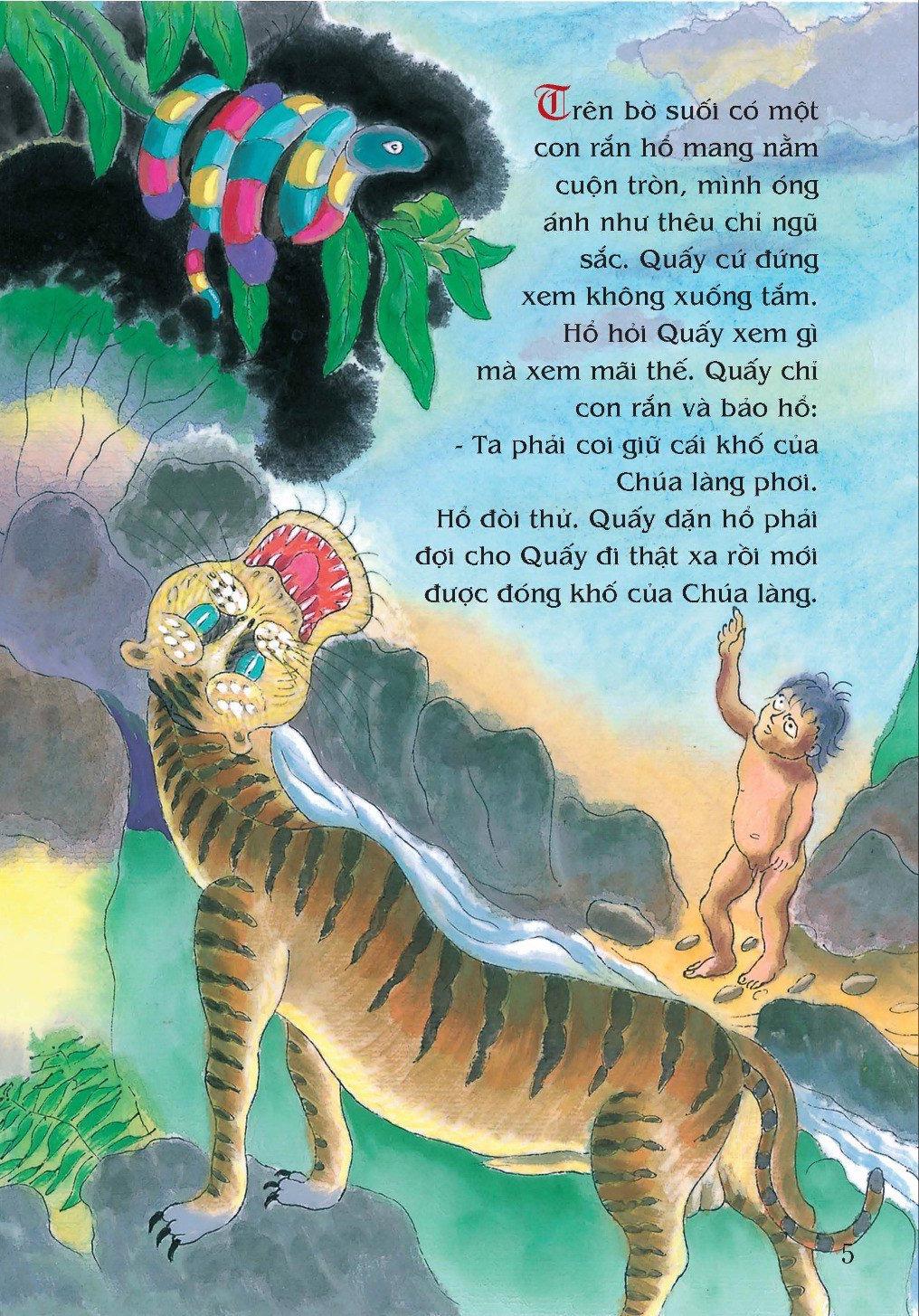 Tranh Truyện Dân Gian Việt Nam: Thằng Quấy