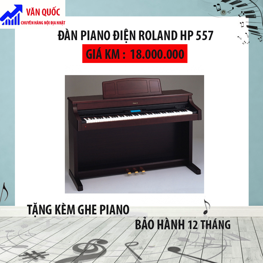 ĐÀN PIANO ĐIỆN ROLAND HP-557