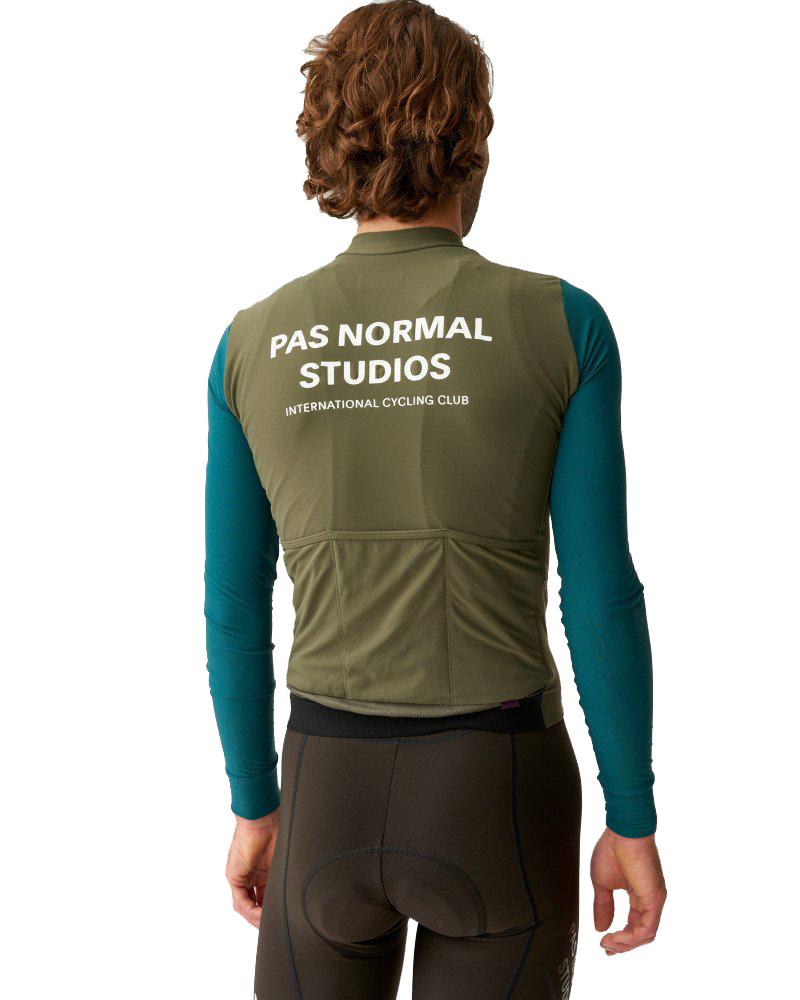 Áo Xe Đạp PNS Pro Dài Tay Áo Đi Xe Đạp Xuân Hè Mỏng Đường Khâu Xanh Dương-Xanh Lá MTB Áo Maillot Ciclismo Hombre Xe Đạp Quần Áo Xe Đạp Color: Brown Thin -No Logo Size: XS