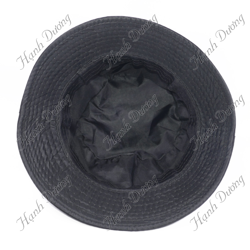 Mũ tai bèo nam nữ thêu mặt cười dễ thương, vành rộng chống nắng tốt, chất liệu vải mềm mại