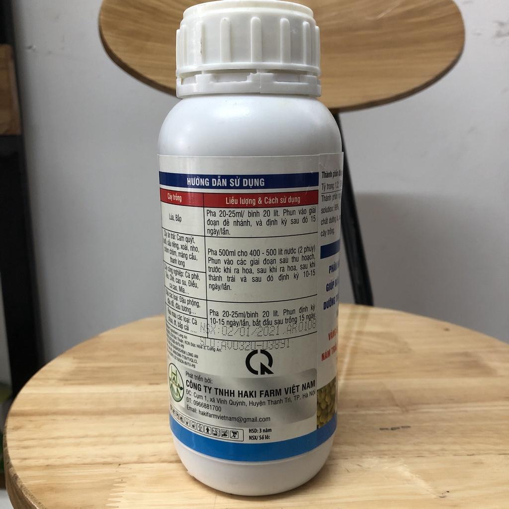 Phân bón vi lượng Kẽm Bo 500ml, ra hoa đồng loạt, chống rụng hoa và trái non, dưỡng trái lớn, đẹp mã, chống nứt trái