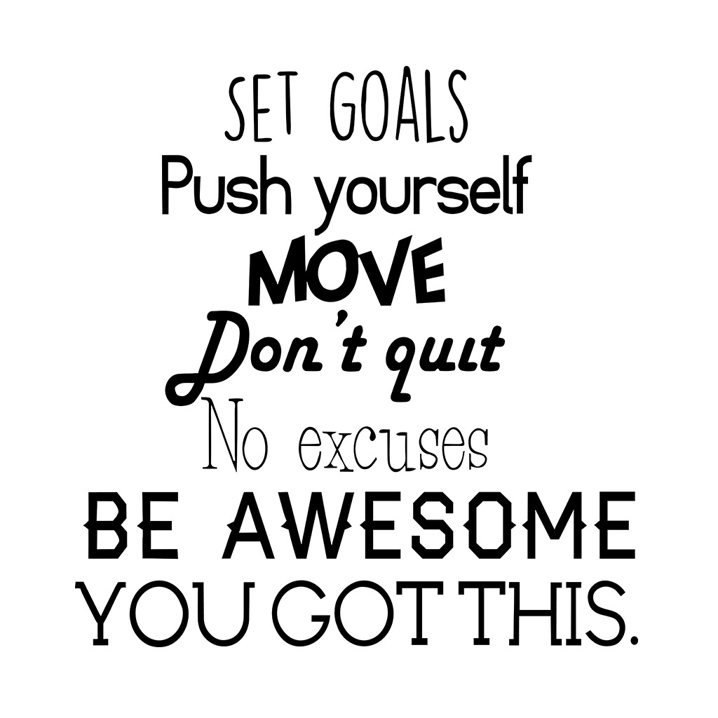 Decal tiếng anh dán trang trí văn phòng thông điệp hay, ý nghĩa, tạo động lực - YOU GOT THIS