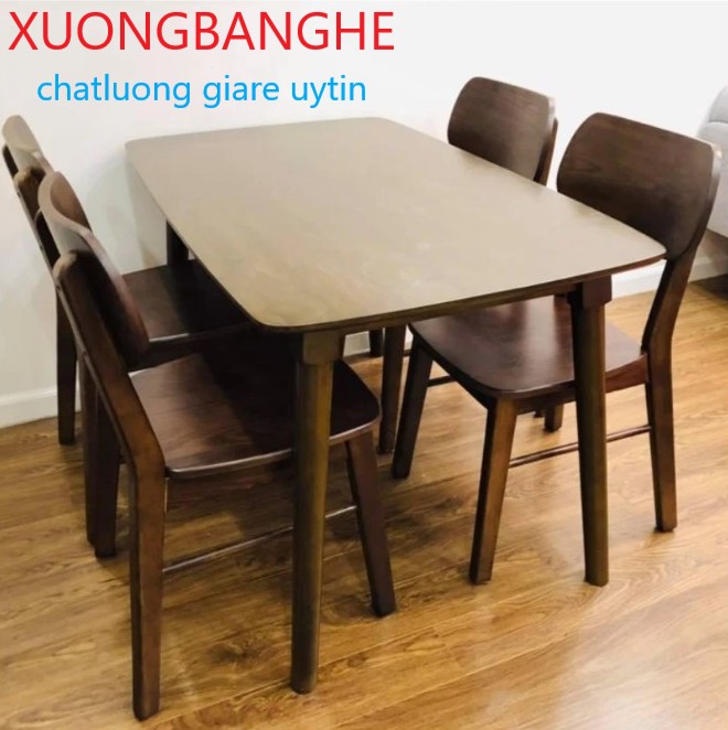 Freeship bộ bàn ăn PLC 4 ghế. HCM Biên Hòa Bình Dương