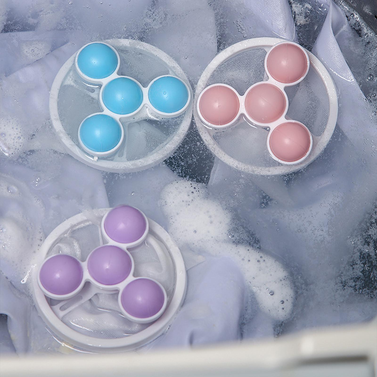 Reusable Washing Machine Floating  Mesh Bag