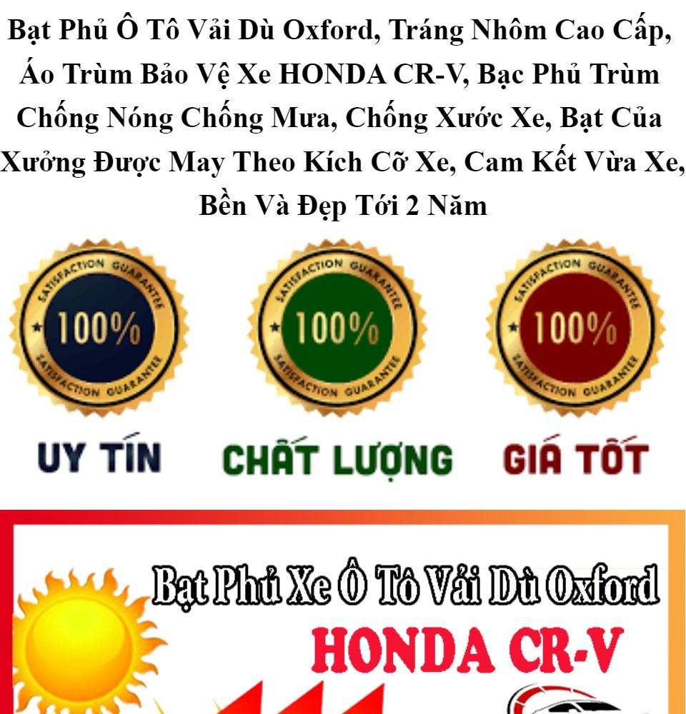 Bạt phủ phủ xe pháo xe hơi 5 điểm Honda CRV chống nắng nóng mưa bạt quấn xe pháo xe hơi vải vóc cho dù 3 lớp chống rét mướt ko ngấm nước Lazadavn #47 Bạt phủ phủ xe pháo xe hơi 5 điểm Honda CRV chống nắng nóng mưa bạt quấn xe pháo xe hơi vải vóc cho dù 3 lớp chống rét mướt ko ngấm nước Lazadavn