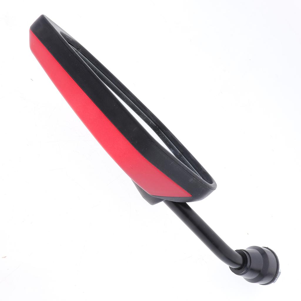 Universal Motorcycle Moped Dirt Bike ATV Scooter 10mm Rear View Side Mirror