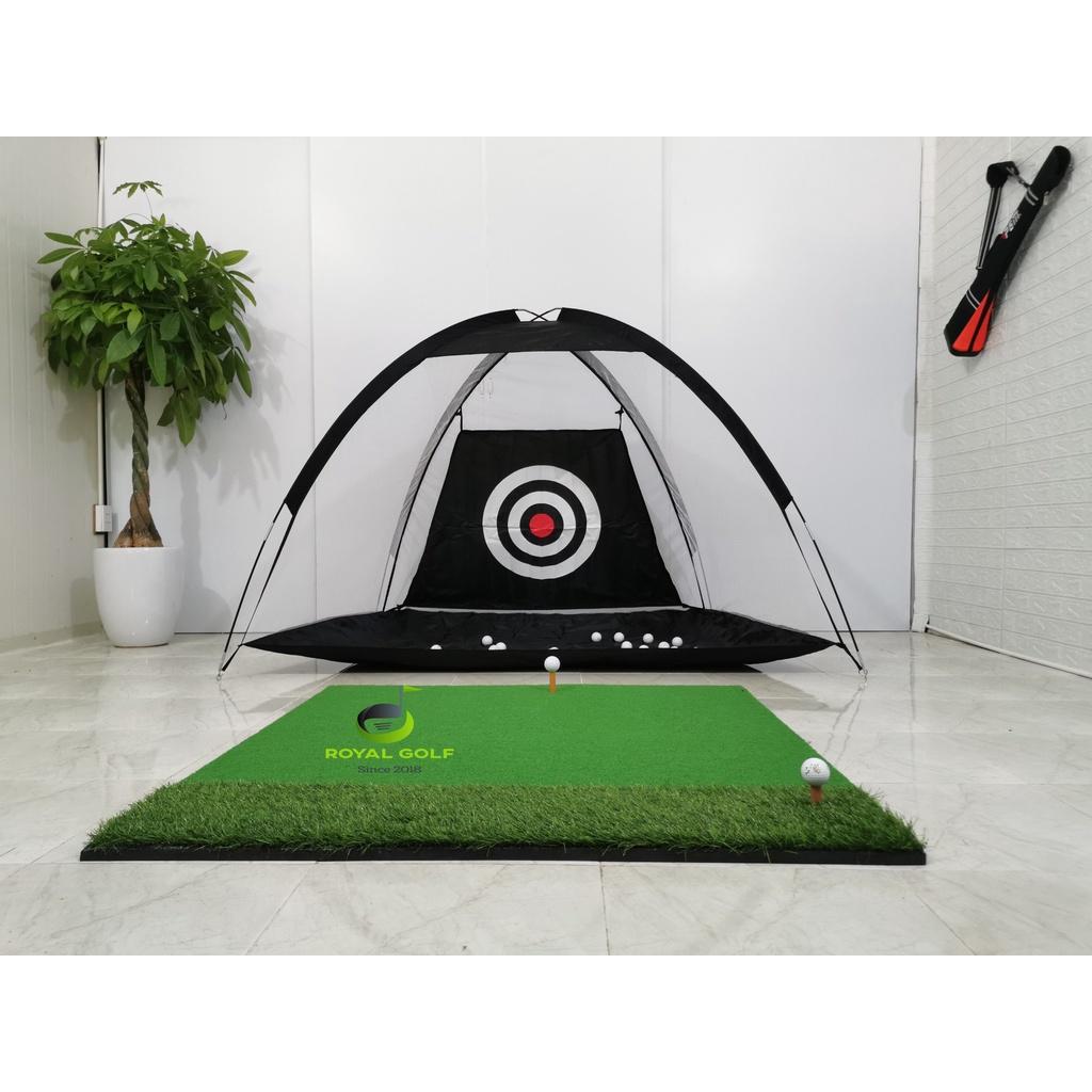 Thảm swing golf 1,2x1,2m (Cỏ golf 3D siêu bền- tặng 1 tee cao su)