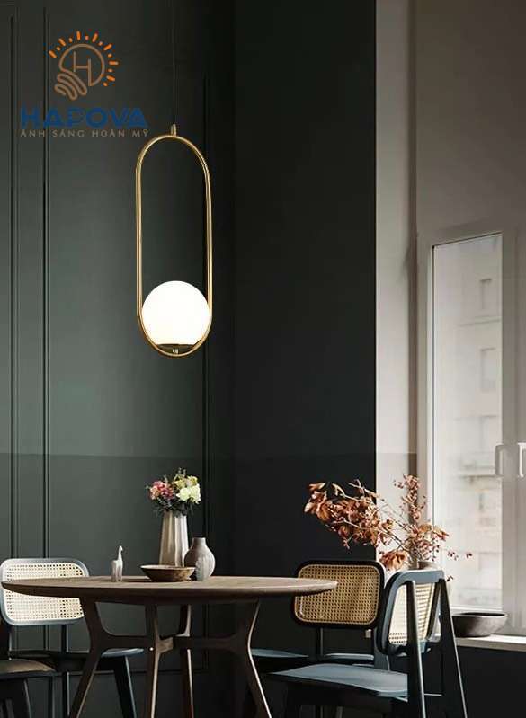 Đèn thả trang trí phòng khách phòng ngủ Decor HAPOVA DUMIS 5009