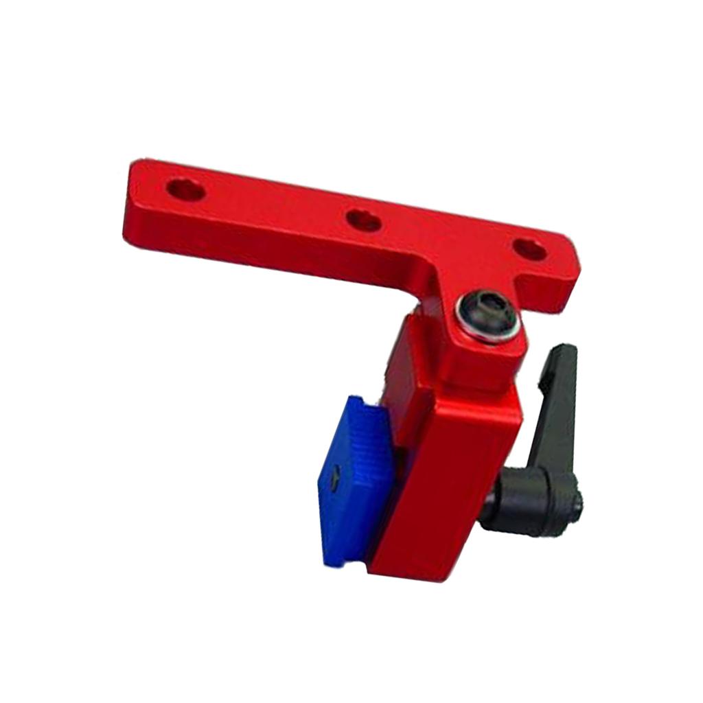 MITRE Theo Dõi Dừng 45 Loại T-Khe Cắm T-Bản Nhạc Mô Hình Gỗ DIY Dụng Cụ Bằng Tay Hợp Kim Nhôm
