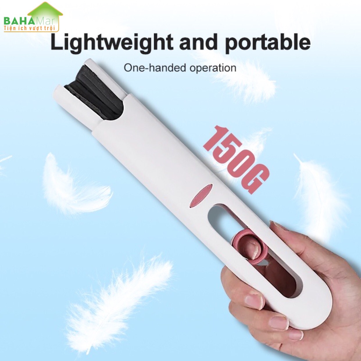 CÂY LAU MINI ĐA NĂNG VÀ THÔNG MINH TỰ VẮT GẤP GỌN SIÊU THẤM HÚT TIỆN DỤNG LAU DỌN "BAHAMAR" Làm sạch mạnh mẽ, có thể lau nhiều loại bề mặt : kính, đá, sàn nhà, sàn bếp, bàn vệ sinh, bàn học...