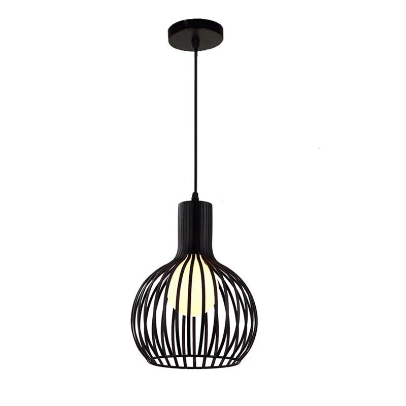 Đèn thả hình lồng chim màu đen chưa bao gồm bóng đèn AHN-03, T-136, T-138