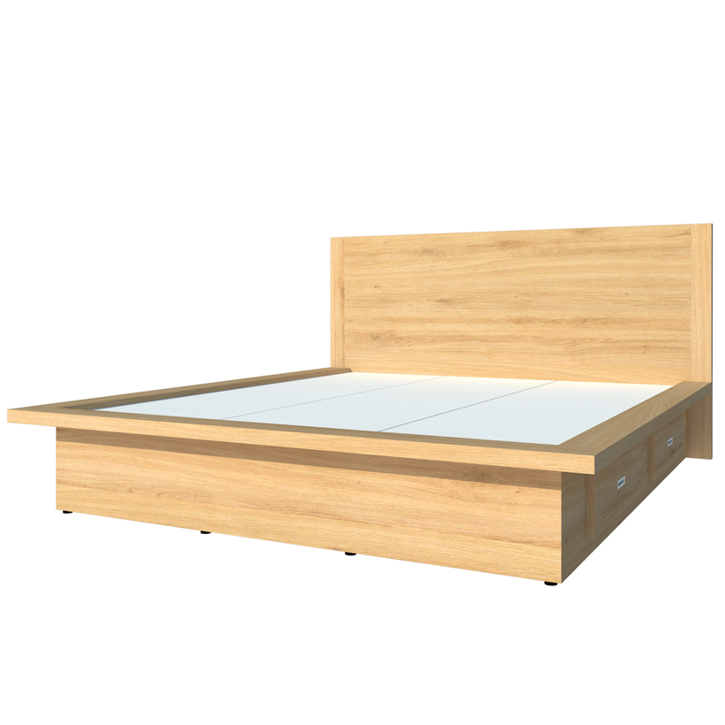 Giường 2 Hộc Kéo FG115 (140cm x 200cm)