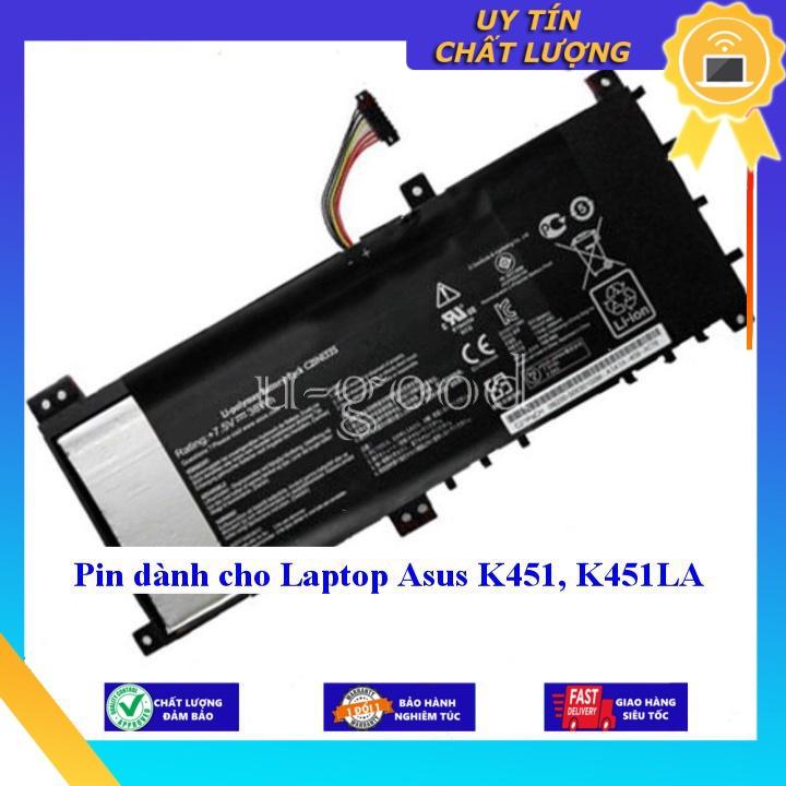 Pin dùng cho Laptop Asus K451 K451LA - Hàng Nhập Khẩu New Seal