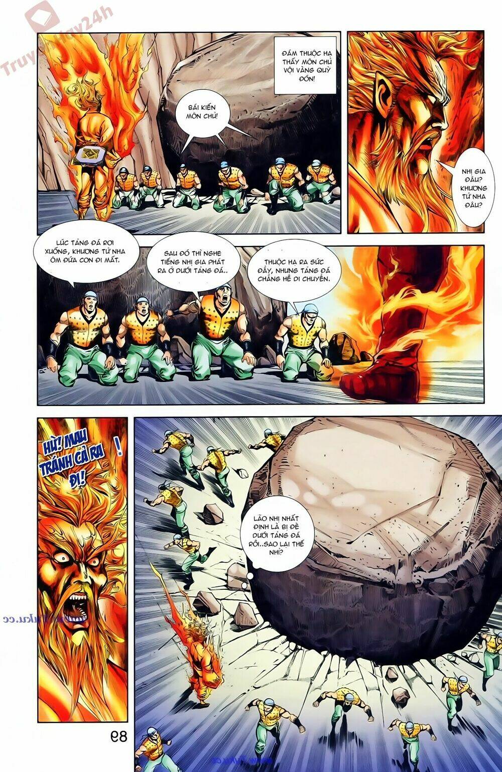 thiên tử truyền kỳ 1 - cơ phát khai chu bản chapter 75 6