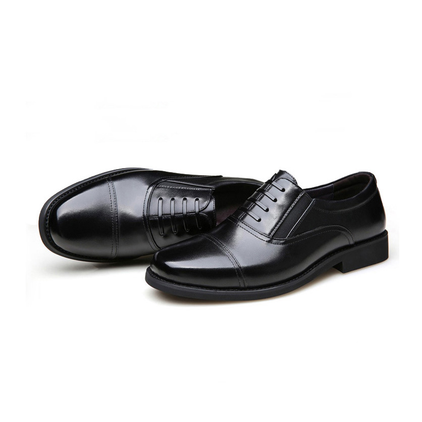 Homme York - Loafer Italian Leather Dress Shoe in Black