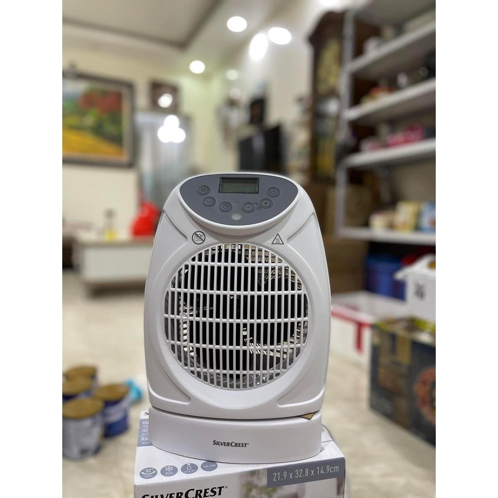 Quạt Sưởi Gốm SILVERCREST SHLF 2000 D3, Máy  Sưởi Mini, Thiết Bị Sưởi Mùa Đông, 2000W, Cho Phòng 25m2, Nhập Đức