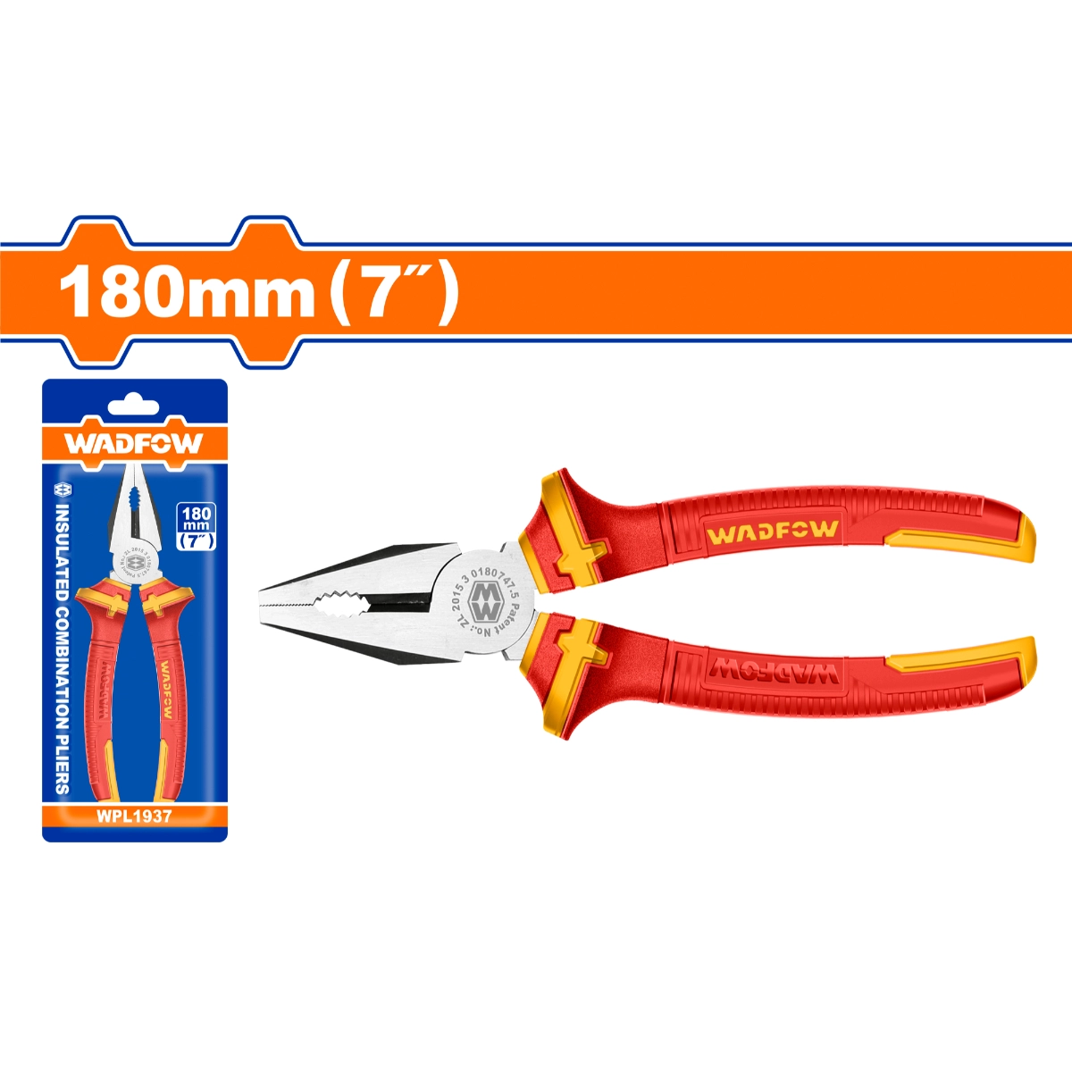 KỀM RĂNG CÁCH ĐIỆN 7&quot; WPL1937 WADFOW - HÀNG CHÍNH HÃNG