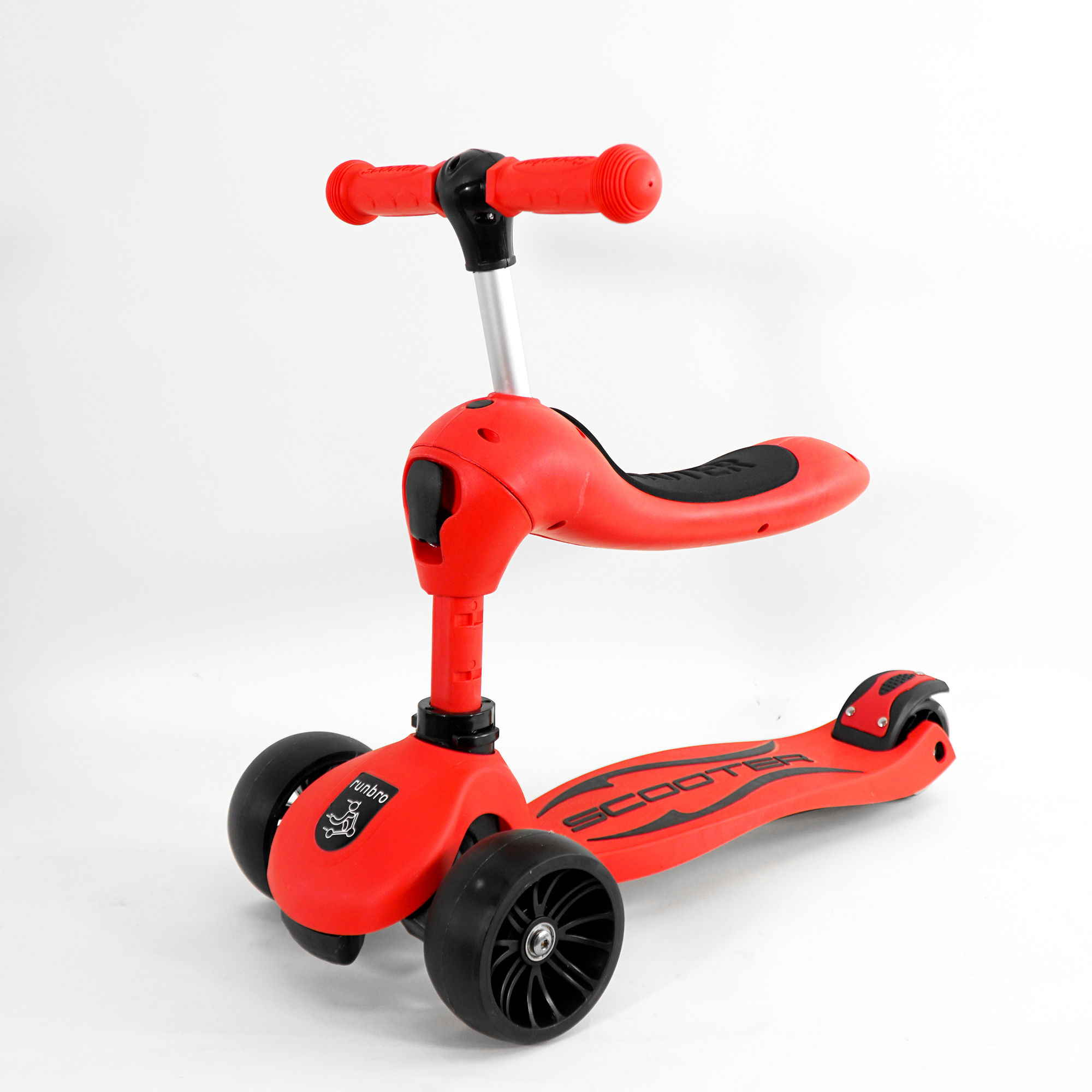 Đồ chơi dạng xe trượt scooter dành cho trẻ em mã HN-1182 - Có thanh đẩy tiện lợi cho ba mẹ