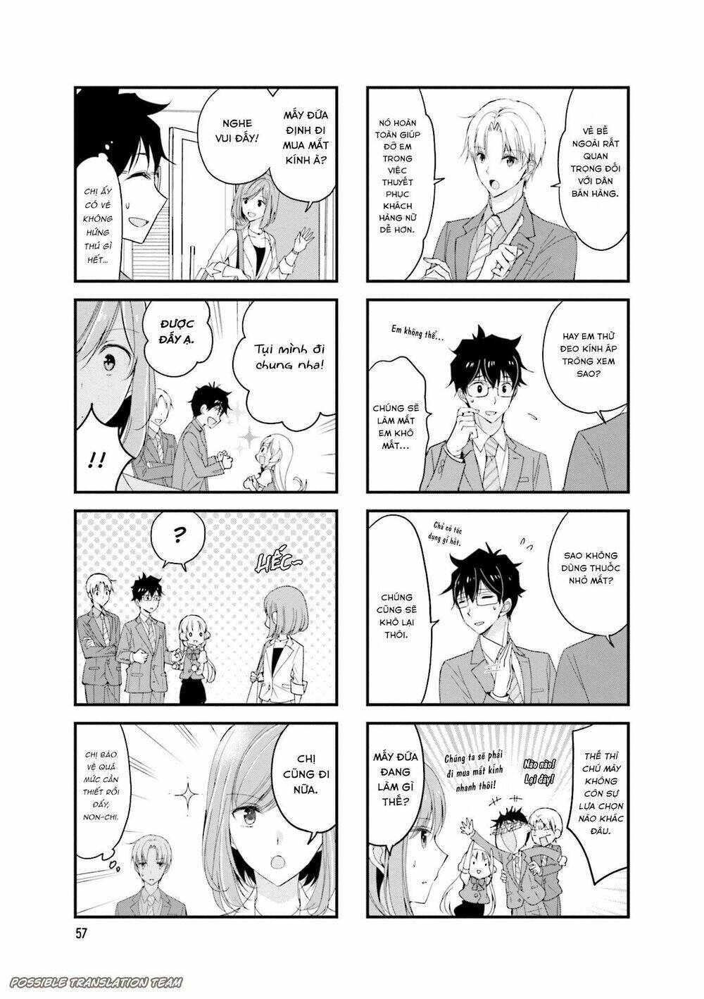 senpai nhỏ nhắn của tôi rất dễ thương chapter 23 5