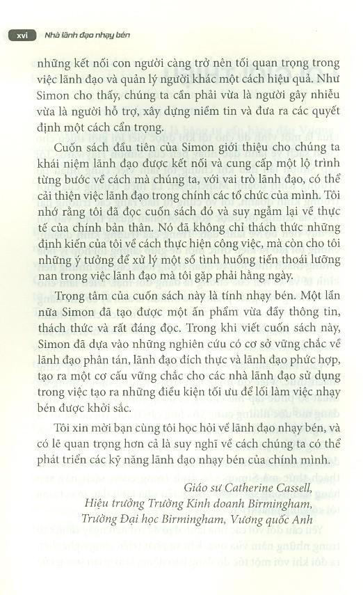 Nhà Lãnh Đạo Nhạy Bén - Cách Để Tạo Ra Một Doanh Nghiệp Nhạy Bén Trong Kỷ Nguyên Kỹ Thuật Số