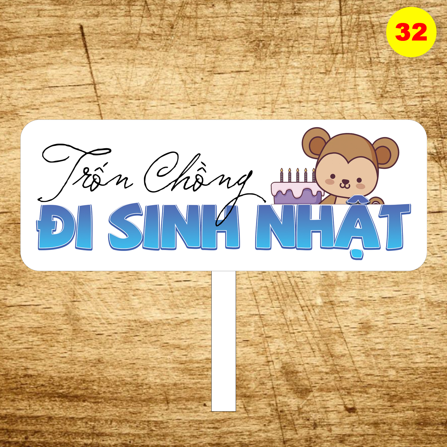 Bảng hashtag sinh nhật MS 32