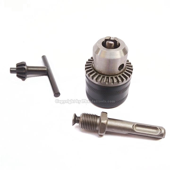 Đầu măng rạnh 13mm cao cấp-Biến máy khoan betong thành máy khoan vặn vít