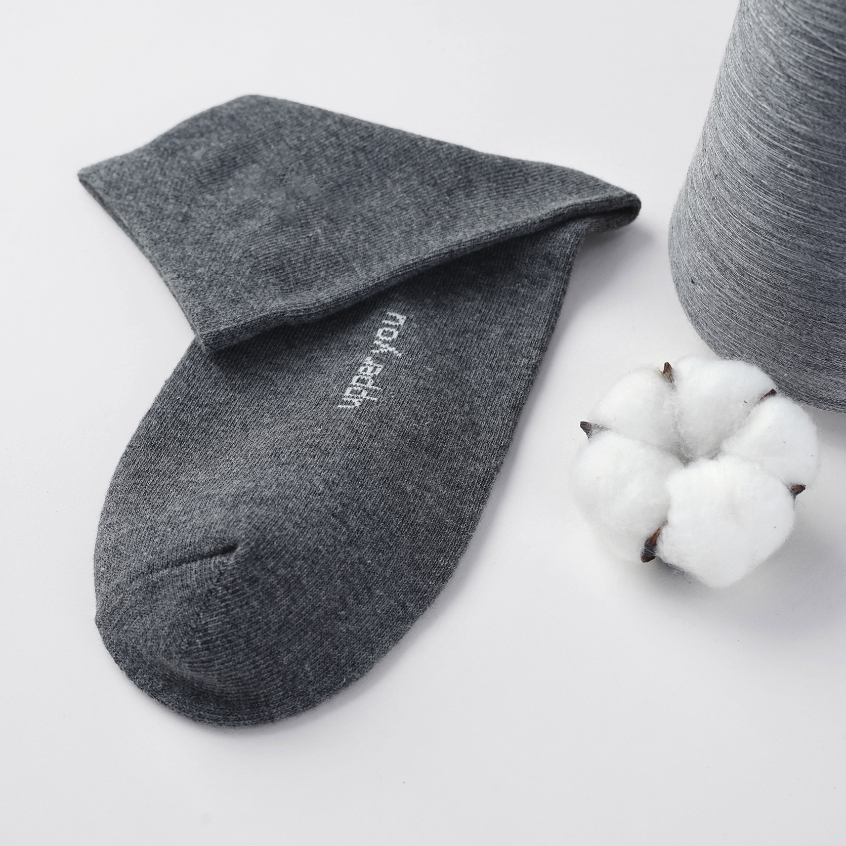 Tất Vớ Nữ Cổ Trung UPPER YOU Cotton Tự Nhiên Êm Ái Dày Dặn Thoáng Khí Khử Mùi - BSF3001