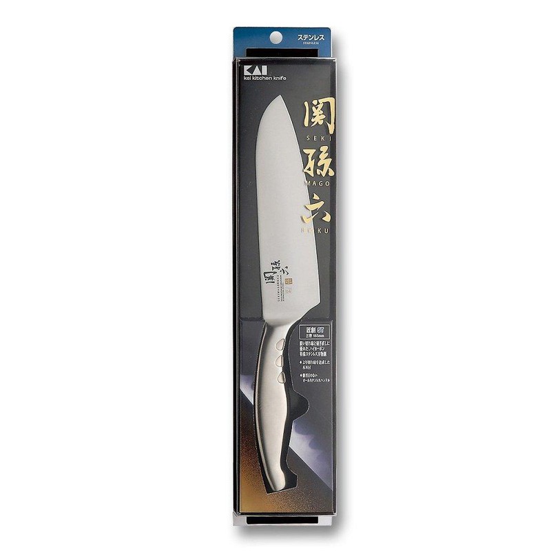 Dao Santoku Kai Seki Magoroku Takumiso  – 16.5cm - Hàng chính hãng