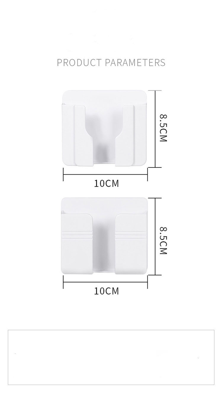 Giá, Kệ Dán Tường Để Sạc điện thoại, Remote Đồ Dùng Giá Đỡ Sạc Điện Thoại Có Móc Treo Giữ Dây Điện