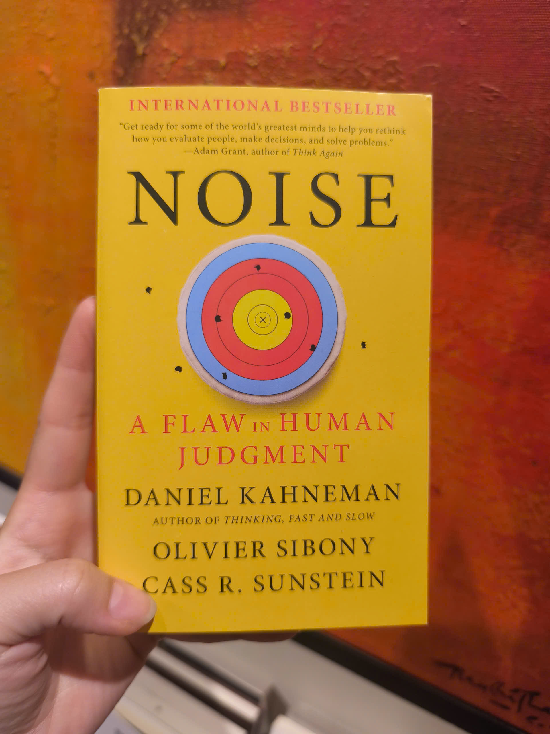 Sách - Noise: A Flaw in Human Judgment by Daniel Kahneman - Psychology/ Nonfiction /Science
