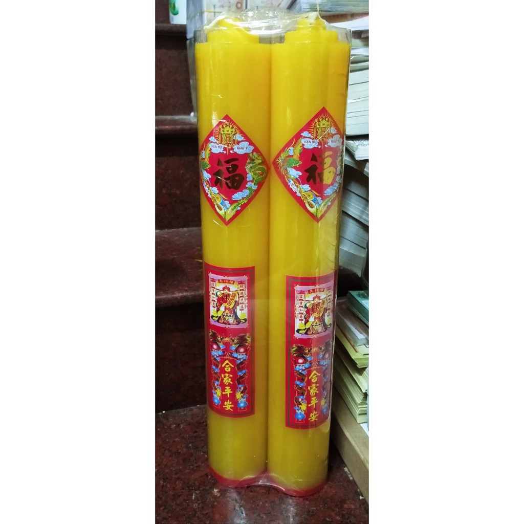 1 đôi đèn cầy 45cm