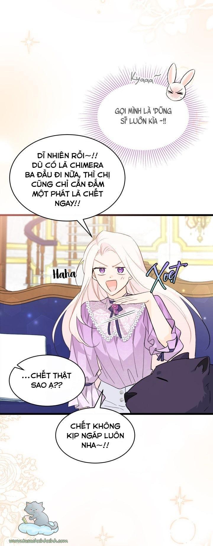 quan hệ cộng sinh giữa báo đen và thỏ trắng chapter 64 13