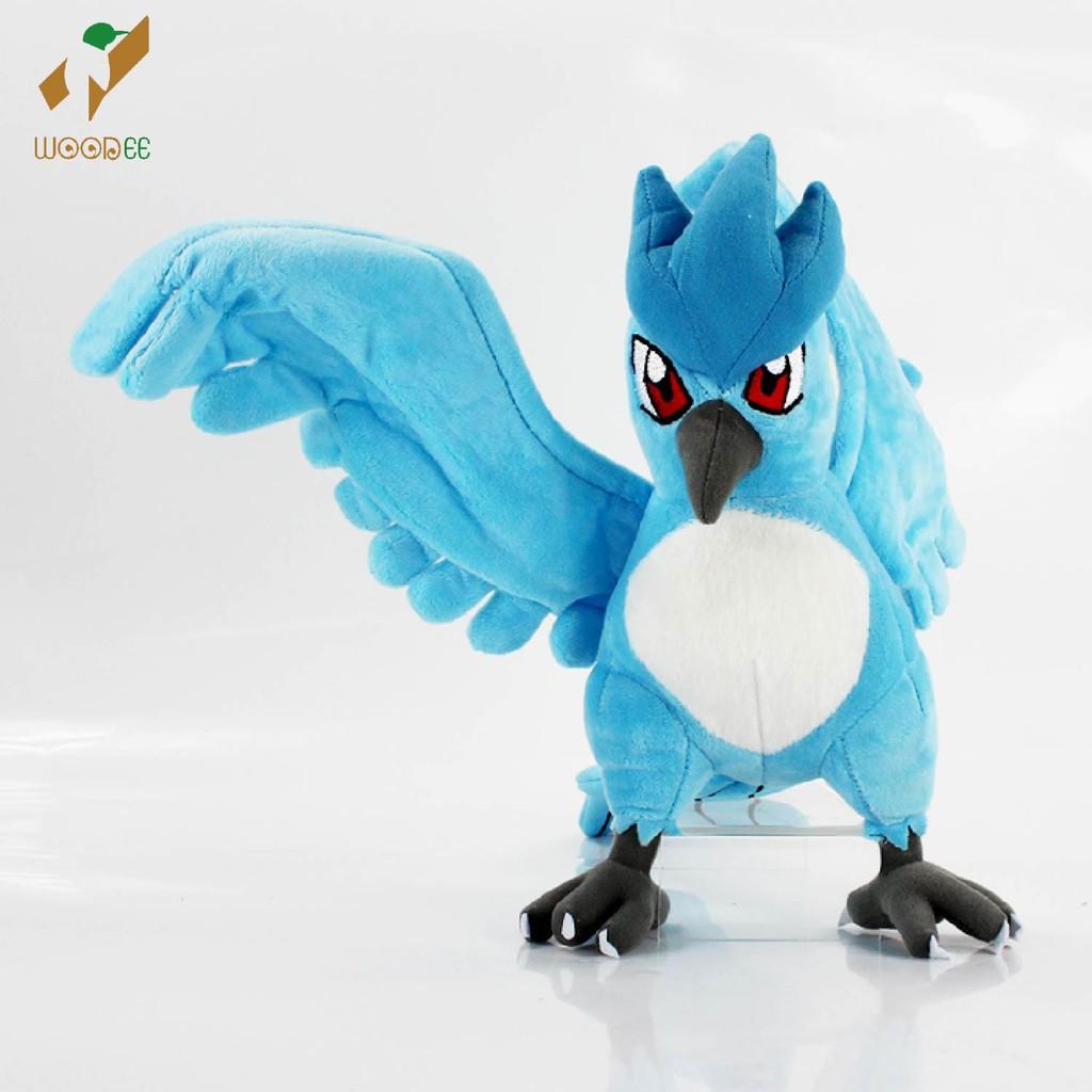 Gấu bông pokemon Huyền thoại Articuno, Zapdos và Moltres 30cm