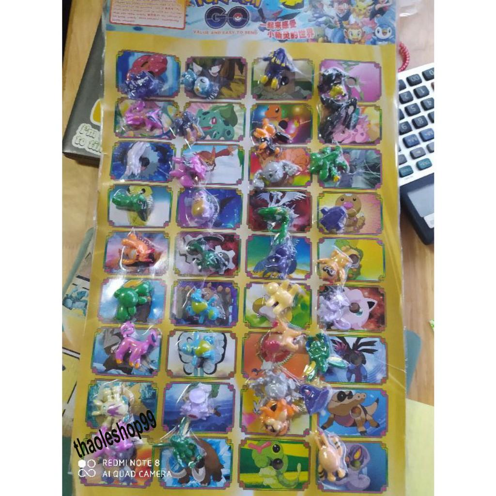 VỈ 36 CON POKEMON ĐỦ MẦU LOẠI ĐẸP