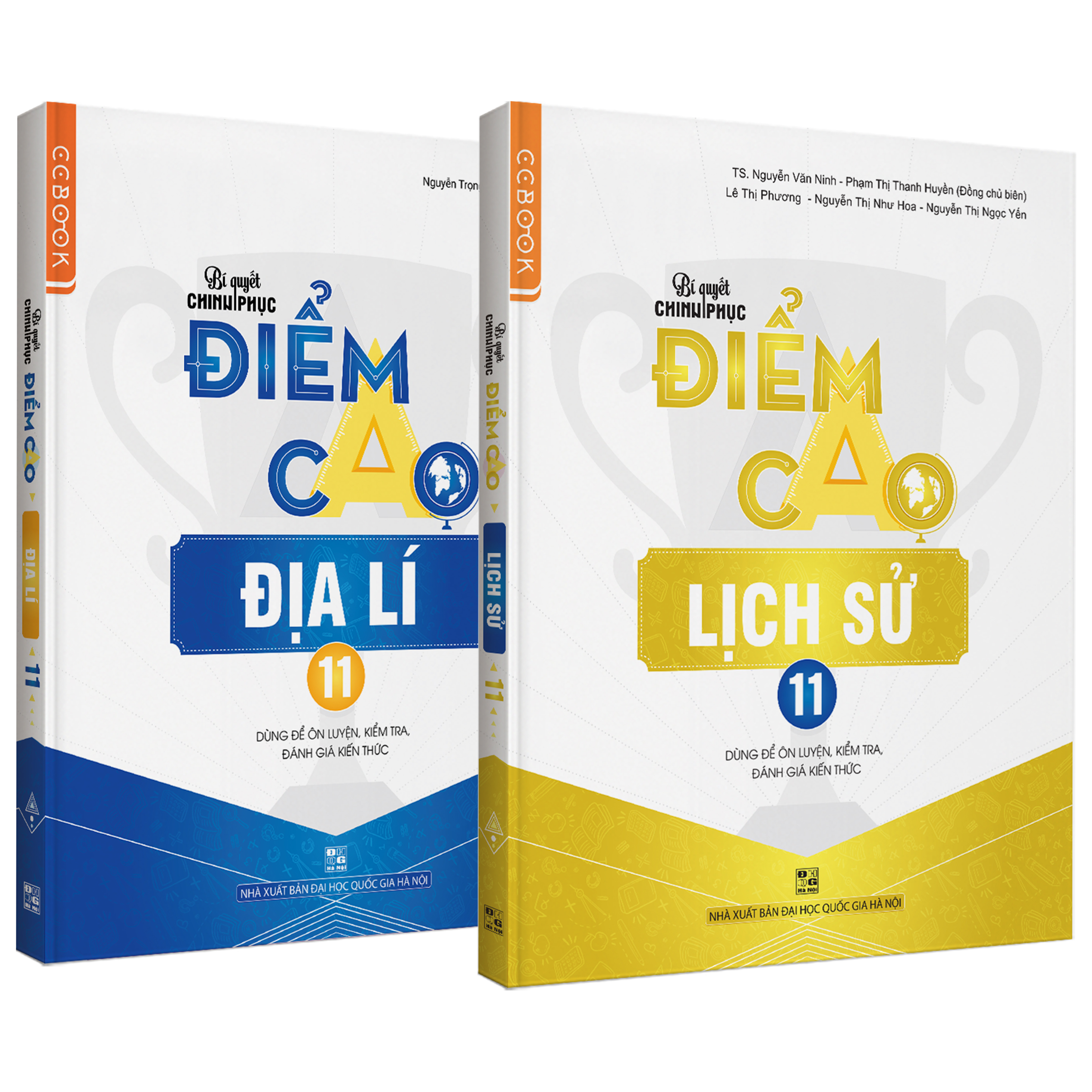 Combo Bí quyết chinh phục điểm cao Lịch Sử 11 + Địa lí 11