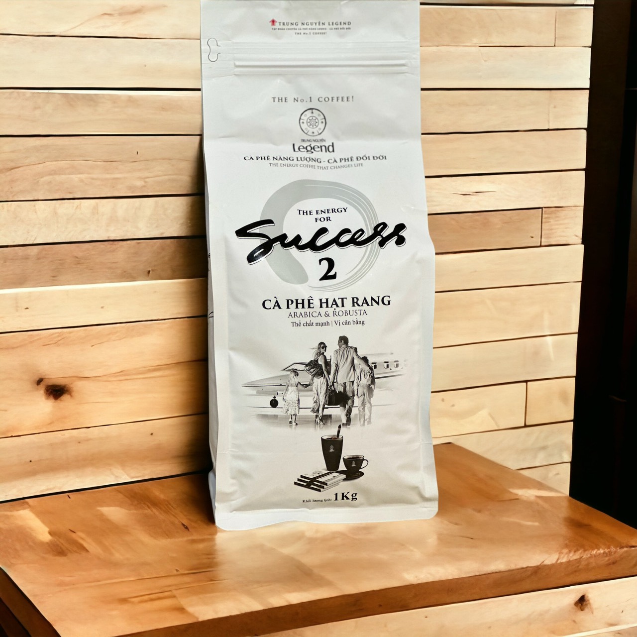 Cà phê hạt Trung Nguyên Success 2( Túi 1kg)