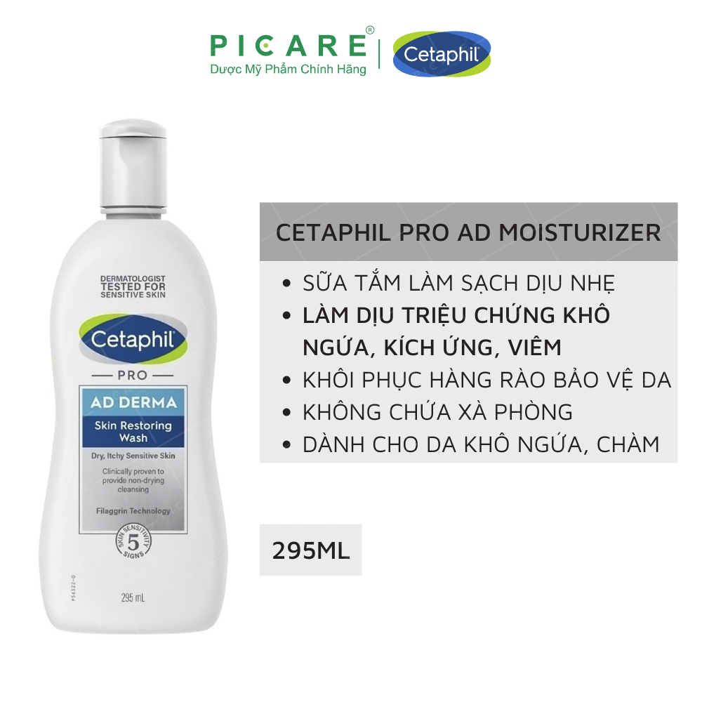 Sữa Tắm Cho Da Nhạy Cảm Cetaphil Restoraderm Body Wash - 4500751165622,3499320003926