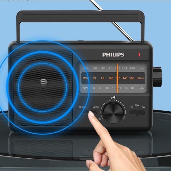 ĐÀI RADIO CẮM ĐIỆN PHILIP TAR 2368 3 BĂNG TẦN AM/FM/SW  HÀNG  CHÍNH HÃNG