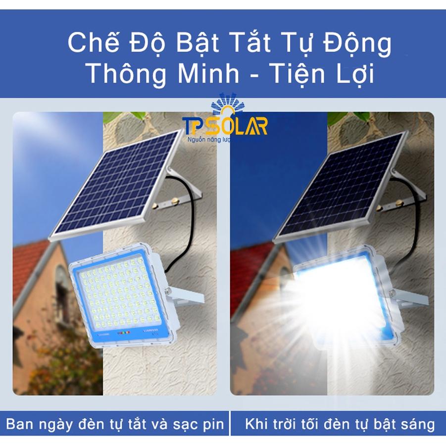 Đèn Pha Led Kim Cương Năng Lượng Mặt Trời TP Solar TP-G300 Chống Nước IP67, Tuổi Thọ Cao