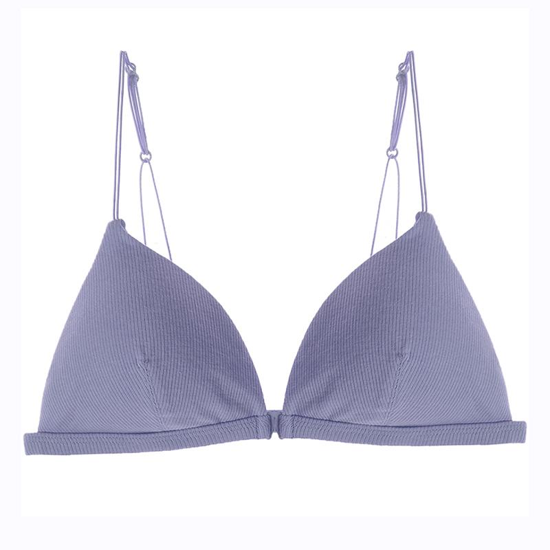 Áo Ngực Sexy U Hở Lưng Không Dây Không Đường May Mềm Mại Cúp Áo Lót Quần Lót Nữ Vô Hình Mỏng Cúp Thoải Mái Quần Lót Ren Đen Cứng Mới