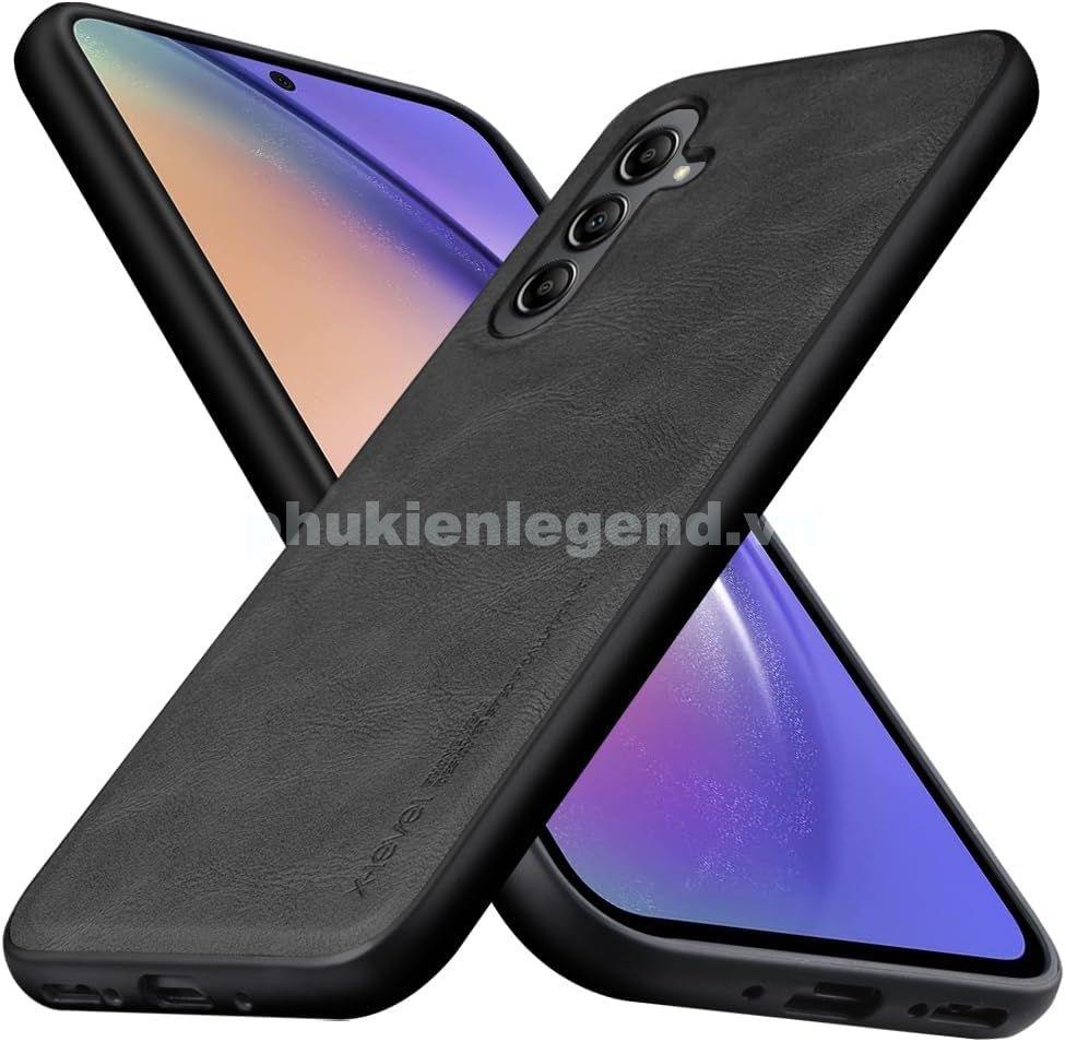 Ốp Lưng Da cho Samsung Galaxy A55 A35 A25 A15 Hiệu X-Level Cao Cấp - hàng nhập khẩu