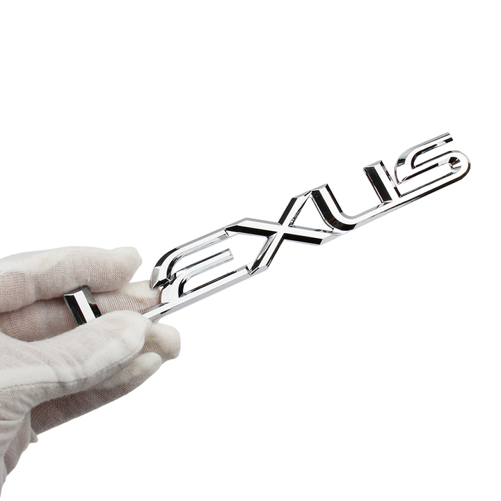 Decal tem chữ Lexus dán đuôi xe ô tô LX01 Kích thước của chữ là 19×2.4 cm