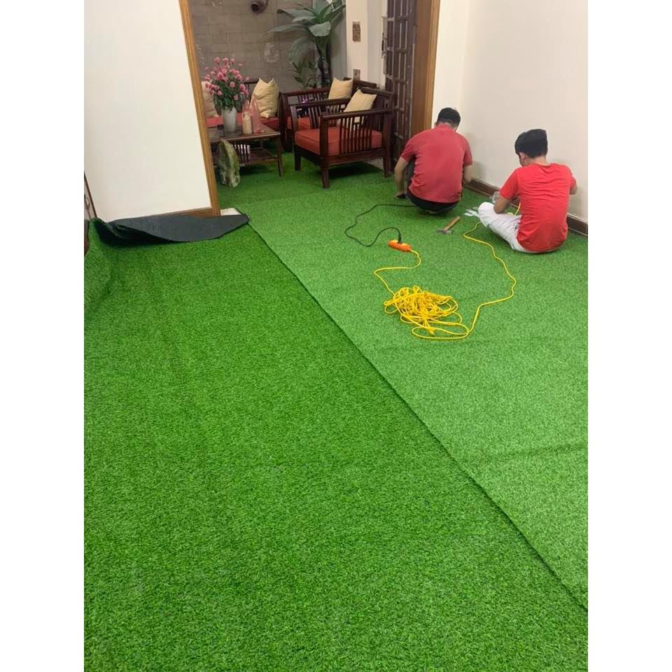 Cỏ nhân tạo 3cm hàng xuất khẩu ,thảm cỏ giả sân vườn sợi kim màu xánh dậm ,thảm cỏ nhựa dùng trải sàn ,lối đi cho gia đình ,nhà hàng